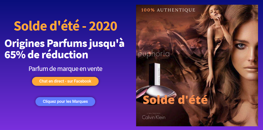 réduction origines parfums